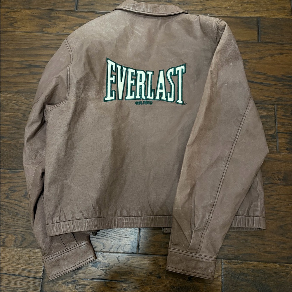 Everlast Tan Jacket with Logo